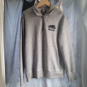 ✨️2 for $40✨️Roots Men's Half Zip Sweater Sz M